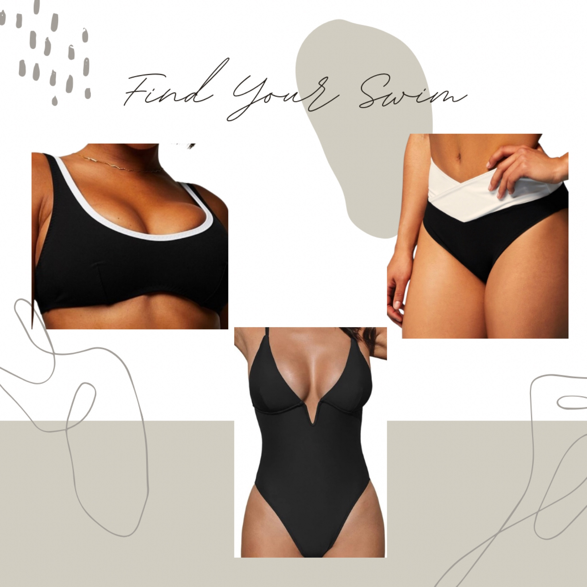 Swimsuits perfect for moms that want a flattering look. Both suits have tummy control features and accentuate your curves while covering your tush

#LTKSwim #LTKTravel #LTKOver40