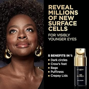 L'Oreal Paris Age Perfect Anti-Aging Under Eye Cream, Vitamin E, Antioxidants, Reduces Dark Circl... | Amazon (US)