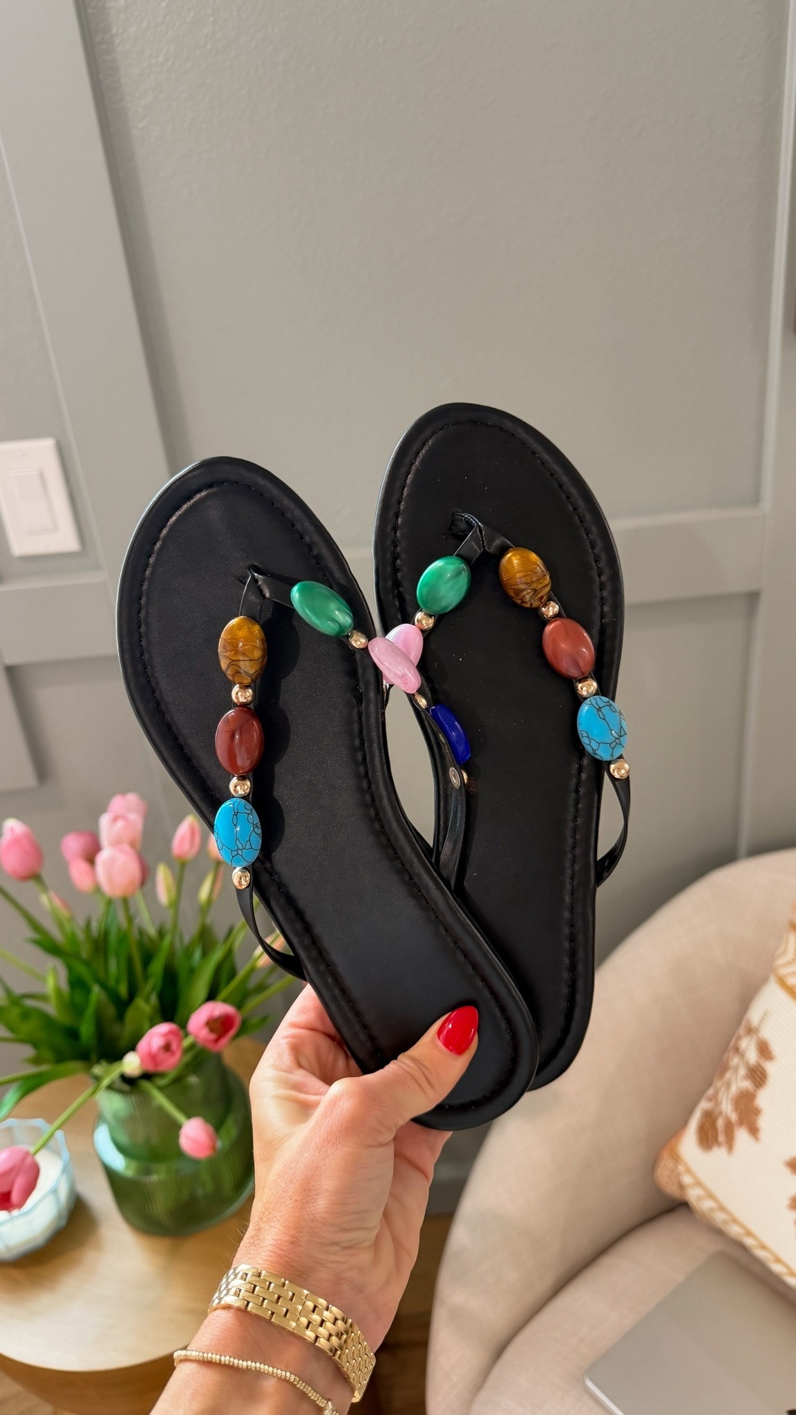 Add some fun and color to your summer go to shoe this year!! 🐚🌺 

#summershoe #beachshoe #summersandal #shoes

#LTKSaleAlert #LTKTravel #LTKSwim