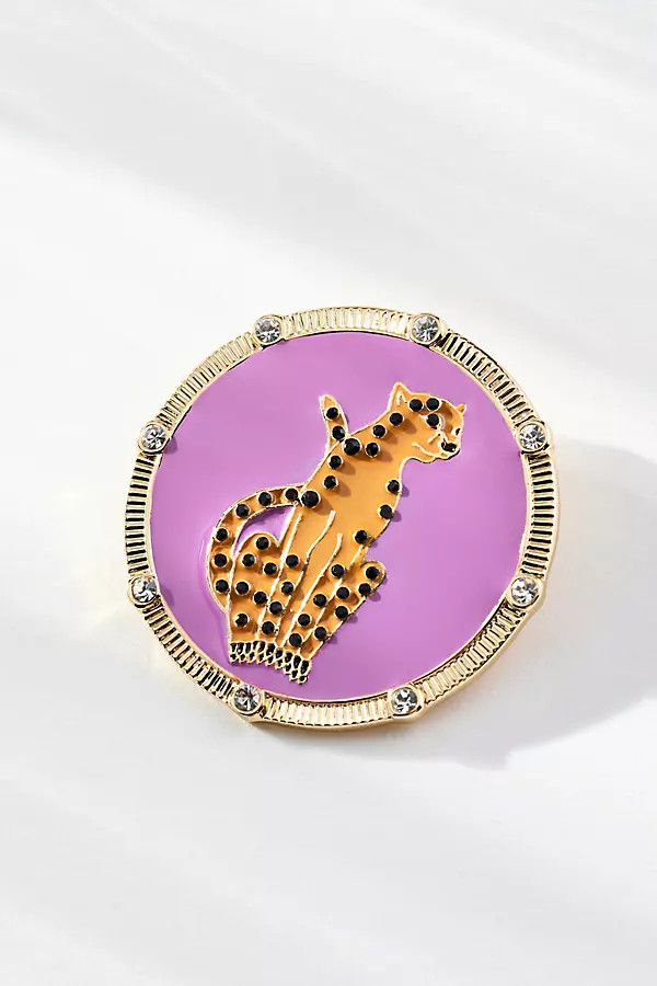 Enamel Icon Brooch | Anthropologie (US)