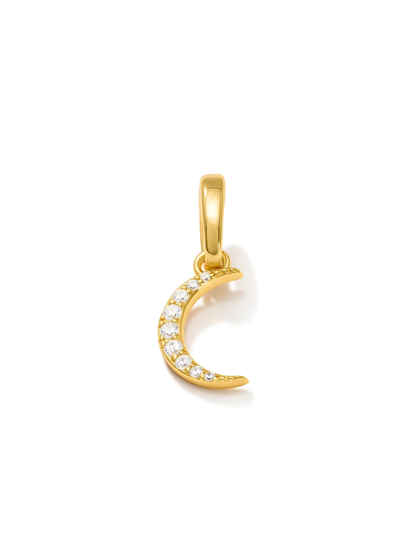 MOON - Charm • Color: 18K Yellow Gold | Ninety-9