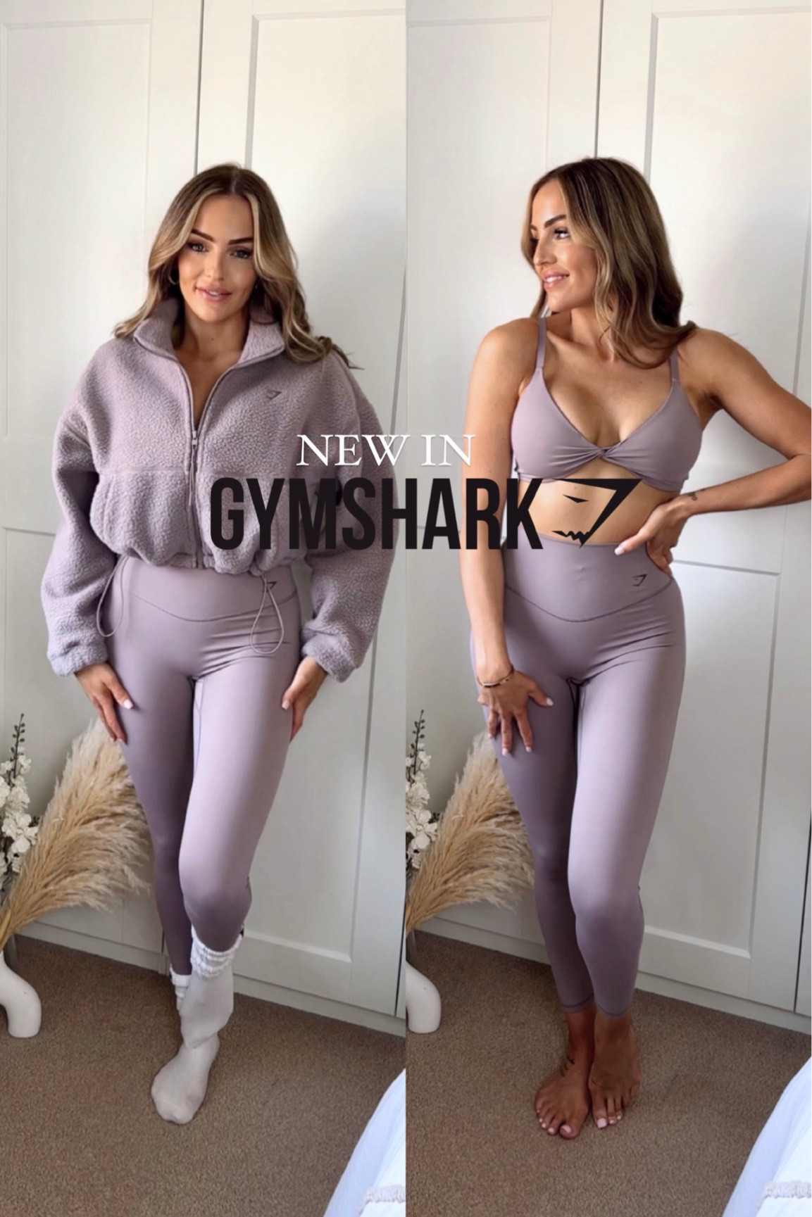 Gymshark Elevate Leggings - Washed Mauve