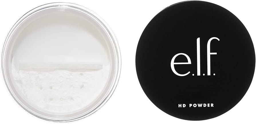 e.l.f. High Definition Powder, Loose Powder, Lightweight, Long-Lasting, Creates Soft Focus Effect... | Amazon (US)