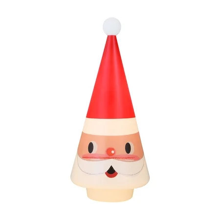 Mr. Christmas 24" Blow Mold Retro Santa Tree | Walmart (US)