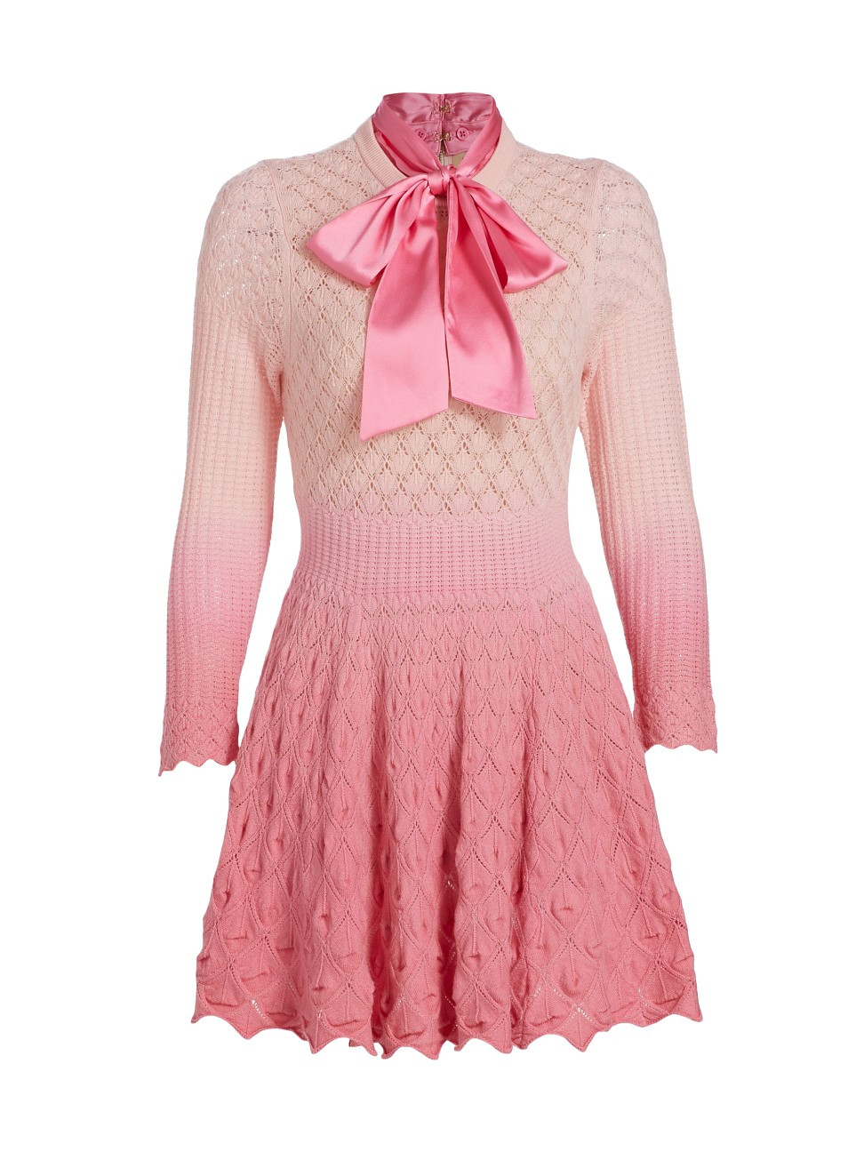 Women's Gin Pointelle Lace Mini Dress - Petal - Size XS - Petal - Size XS | Saks Fifth Avenue