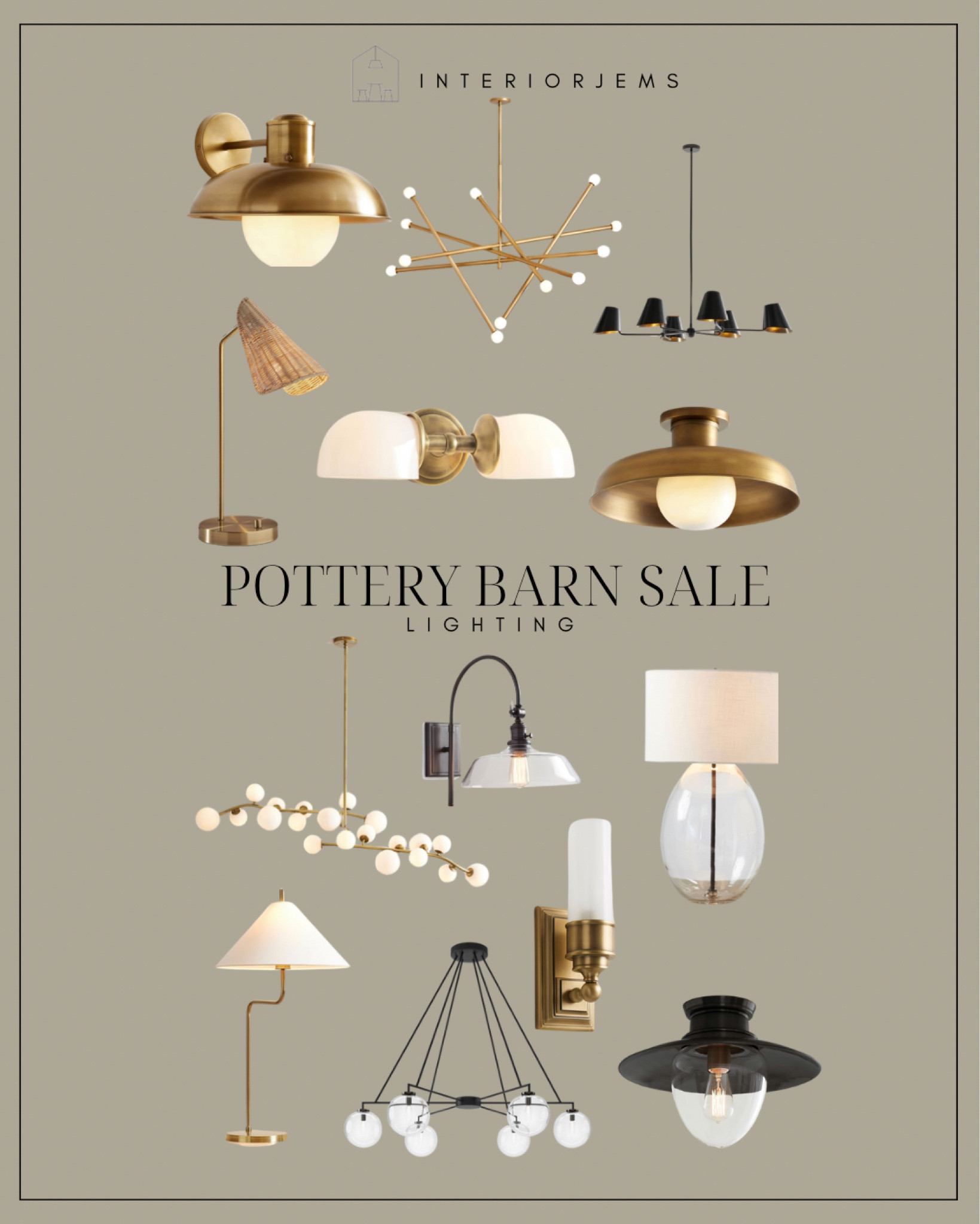 Pottery barn has a great sale going on lots of these things are heavily discounted lighting from Pottery Barn on sale, table lamp, chandelier, wall, scones, modern, lighting from Pottery Barn on sale, brass lighting, bathroom, lighting, living room, lighting, bedroom lighting

#LTKstyletip #LTKhome #LTKsalealert
