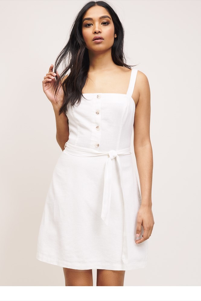 Linen Cami Dress | Dynamite Clothing
