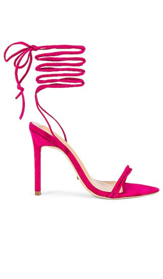 Millie Sandal in Lipstick Suede | Revolve Clothing (Global)