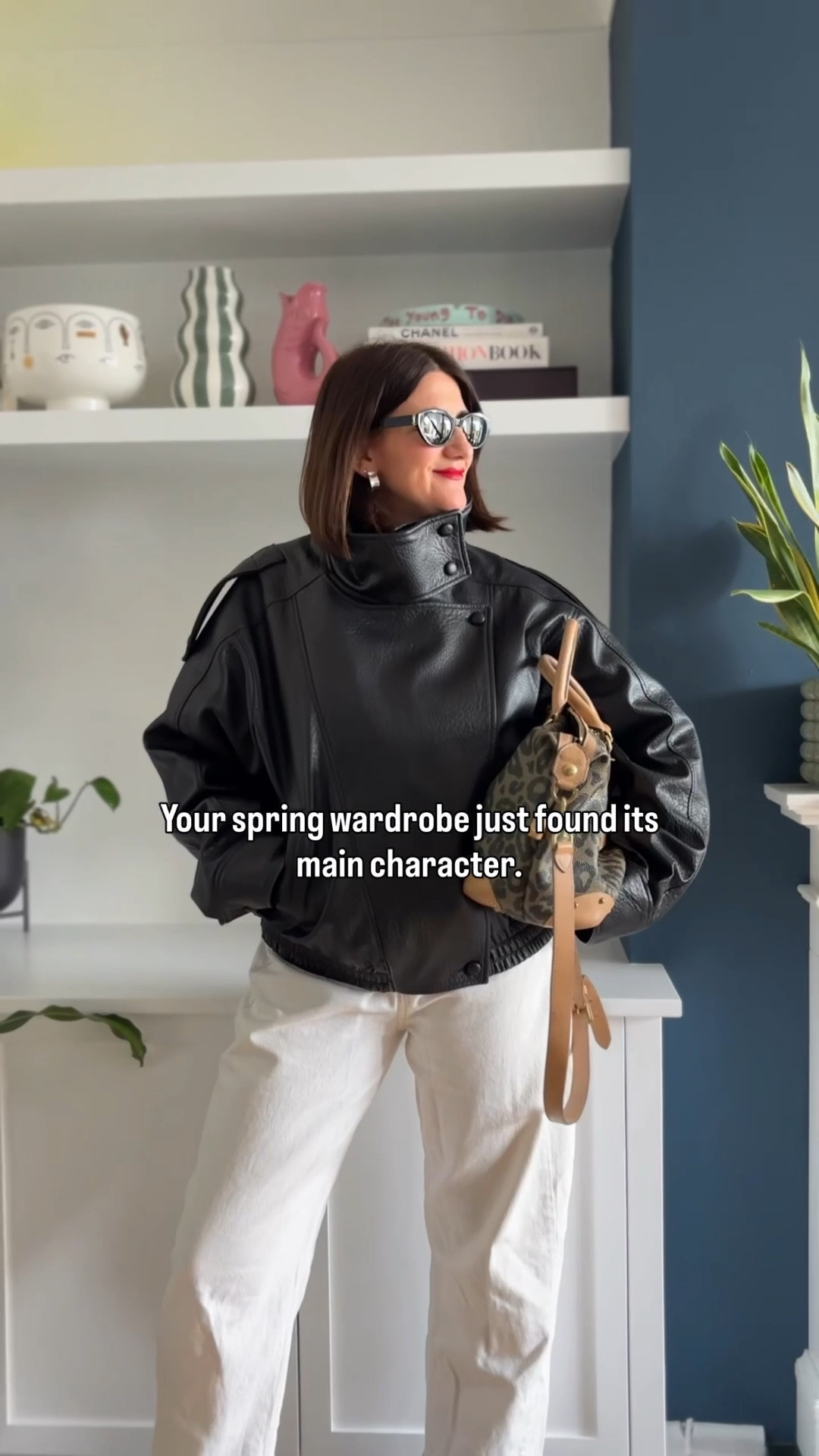 Zara faux leather bomber jacket 

#LTKspring