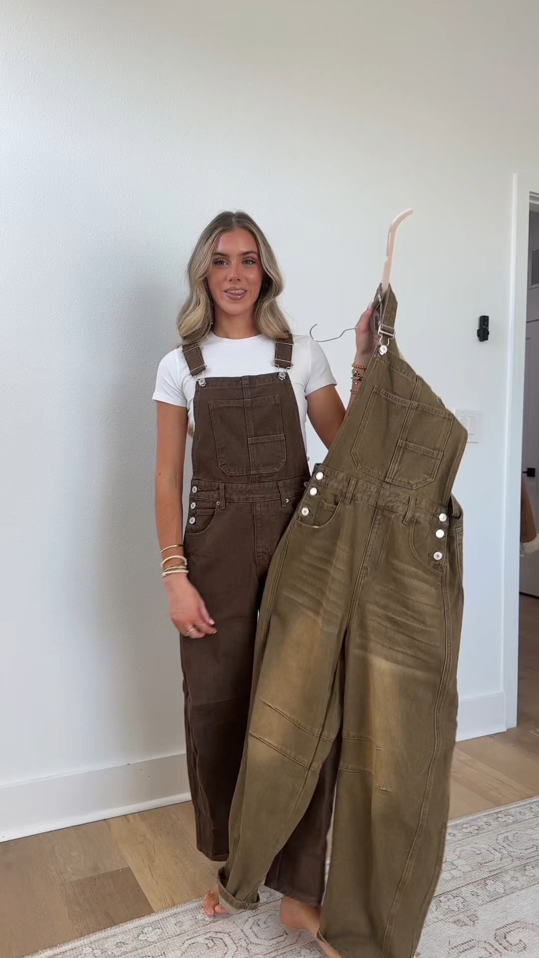 Amazon size XS PLNOTME Womens Denim Bib Overalls Barrel Leg Adjustable Strap Jean Pants Jumpsuits with Pockets

#LTKSeasonal #LTKootd #LTKSaleAlert