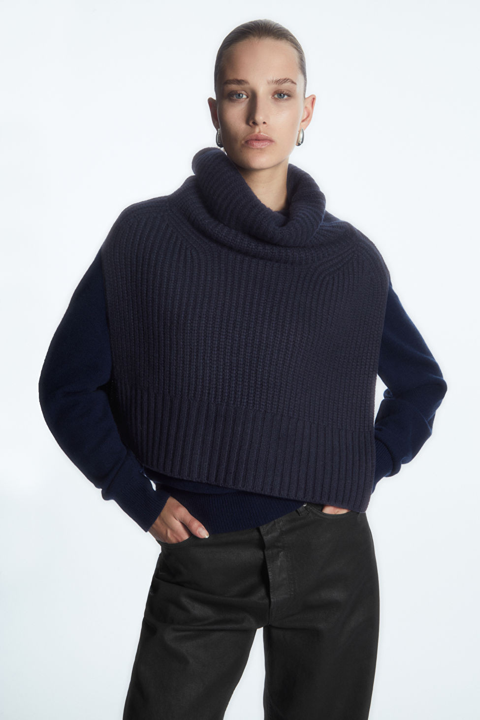 CHUNKY PURE CASHMERE OPEN-SIDE VEST | COS (EU)