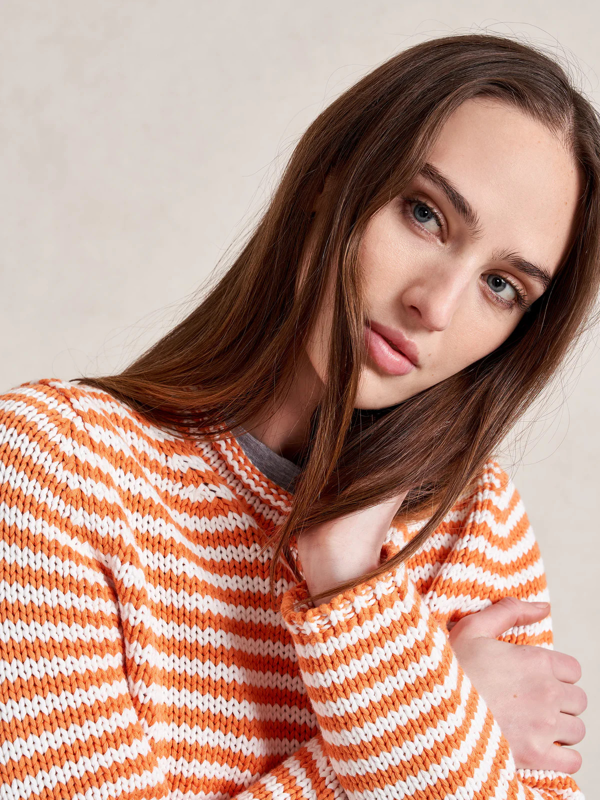 Mini Marina Fine Stripe Sweater | La Ligne