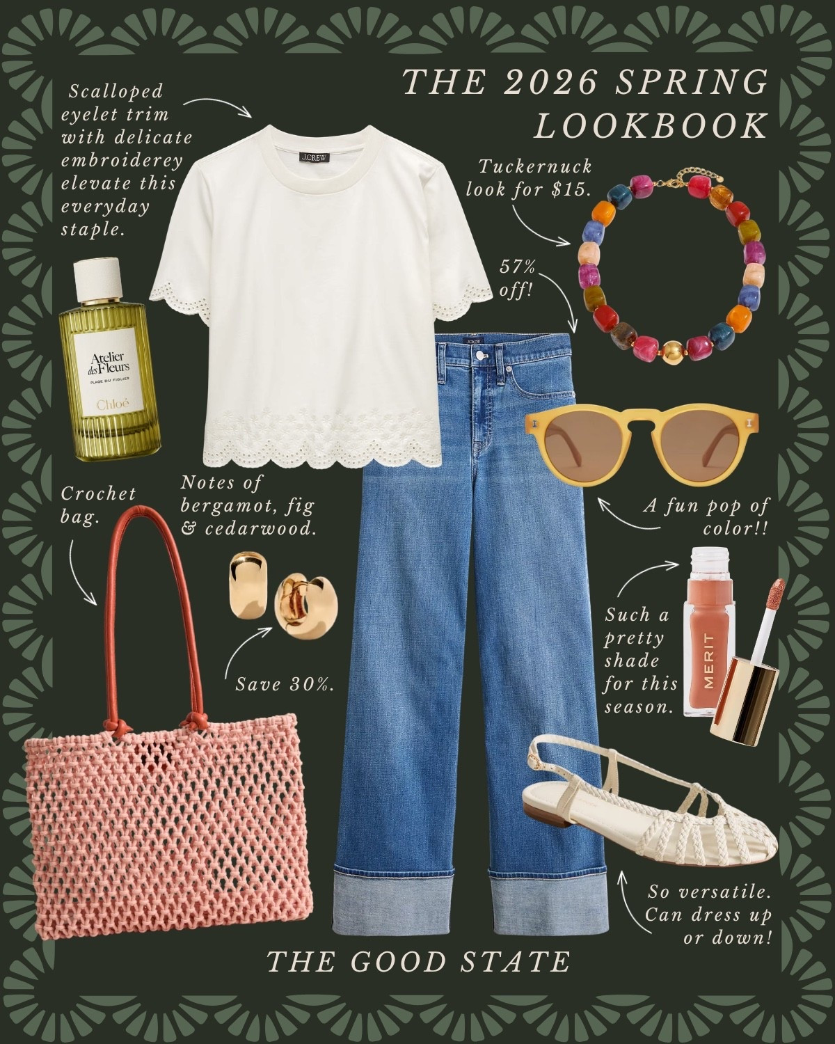 This Spring we are saying YES to happy colors!! We are saying yes to more prints and patterns. Yes to having fun getting dressed! This Lookbook is for the Spring girlies that are saying yes with me! The ones longing for the warmth of sunshine on their skin and a cool breeze blowing through their hair. Shorts and a sweatshirt weather. A flowy dress and a light cardigan. This is for the ladies counting down the days until the farmers market opens back up. The ones who love early mornings at the market—flaky croissant in one hand and a rosemary latte in the other. This is for the ones who can’t resist a bouquet of fresh flowers and are trying to figure out how to grow their own cut flower garden at home (🙋🏼‍♀️). For the ones who spend the golden evenings having a picnic with friends. For the people (like me) who always have a picnic blanket in their car. This is for the girlies love allllll things gingham, their trusty ball cap, pops of color and who firmly believe you can’t have too many neck scarves or bandanas. For the ones who love feminine details like lace trim, dainty florals and ruffles. This Spring may we slow down, breathe deep, embrace the life all around and romanticize the seemingly ordinary moments🌼

#LTKSaleAlert #LTKootd #LTKActive