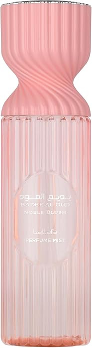 Lattafa Body Mist Badee Eau De Parfum | Rose Petals, Almond, Sandalwood, Vanilla | Long-Lasting P... | Amazon (US)