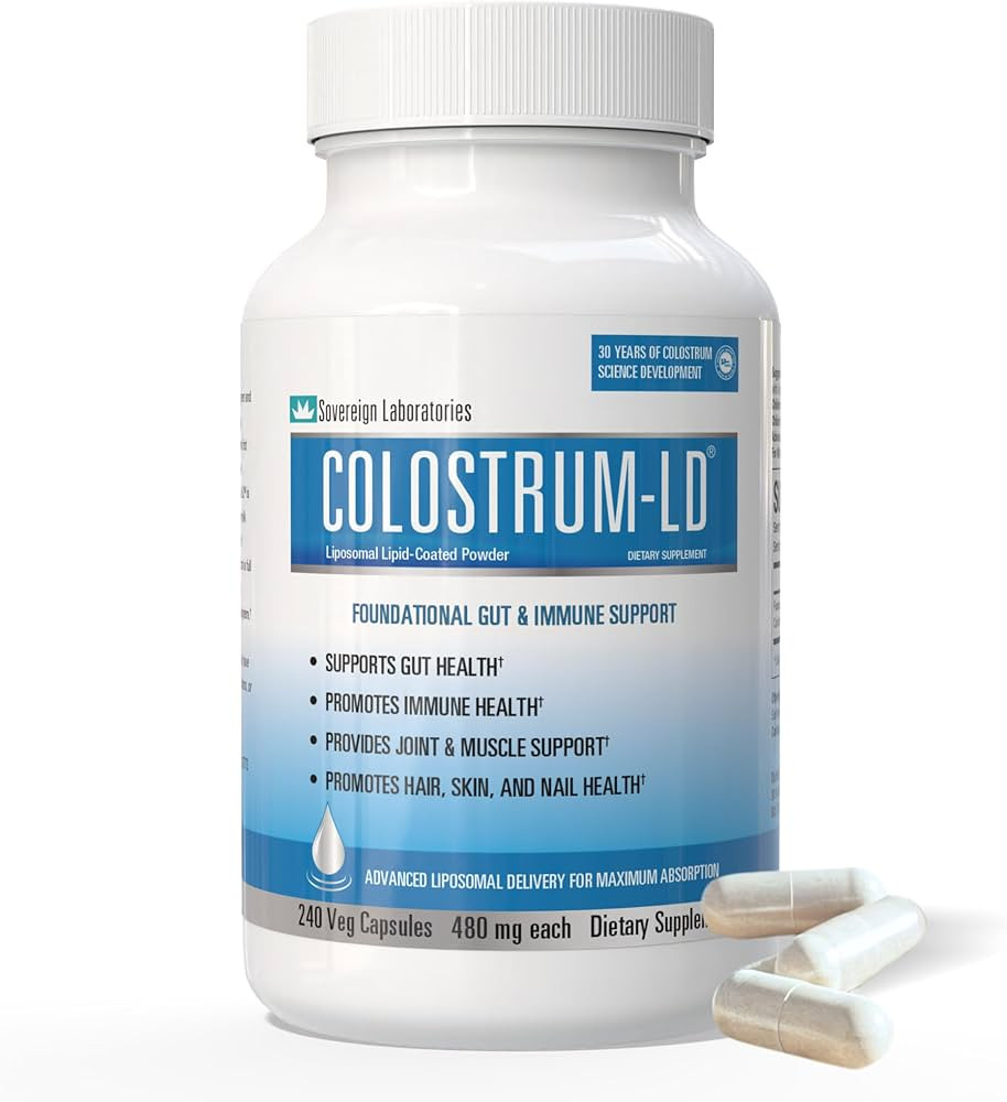 Colostrum-LD Capsules Colostrum with Liposomal Delivery - High Absorption - 240 Capsules | Amazon (US)