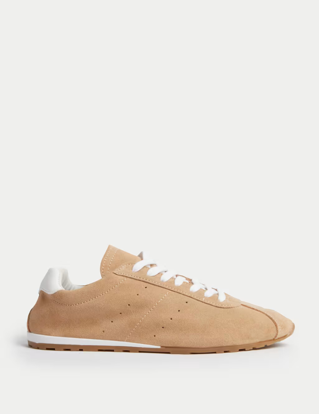 Unlined Suede Lace Up Trainers | Marks & Spencer (UK)