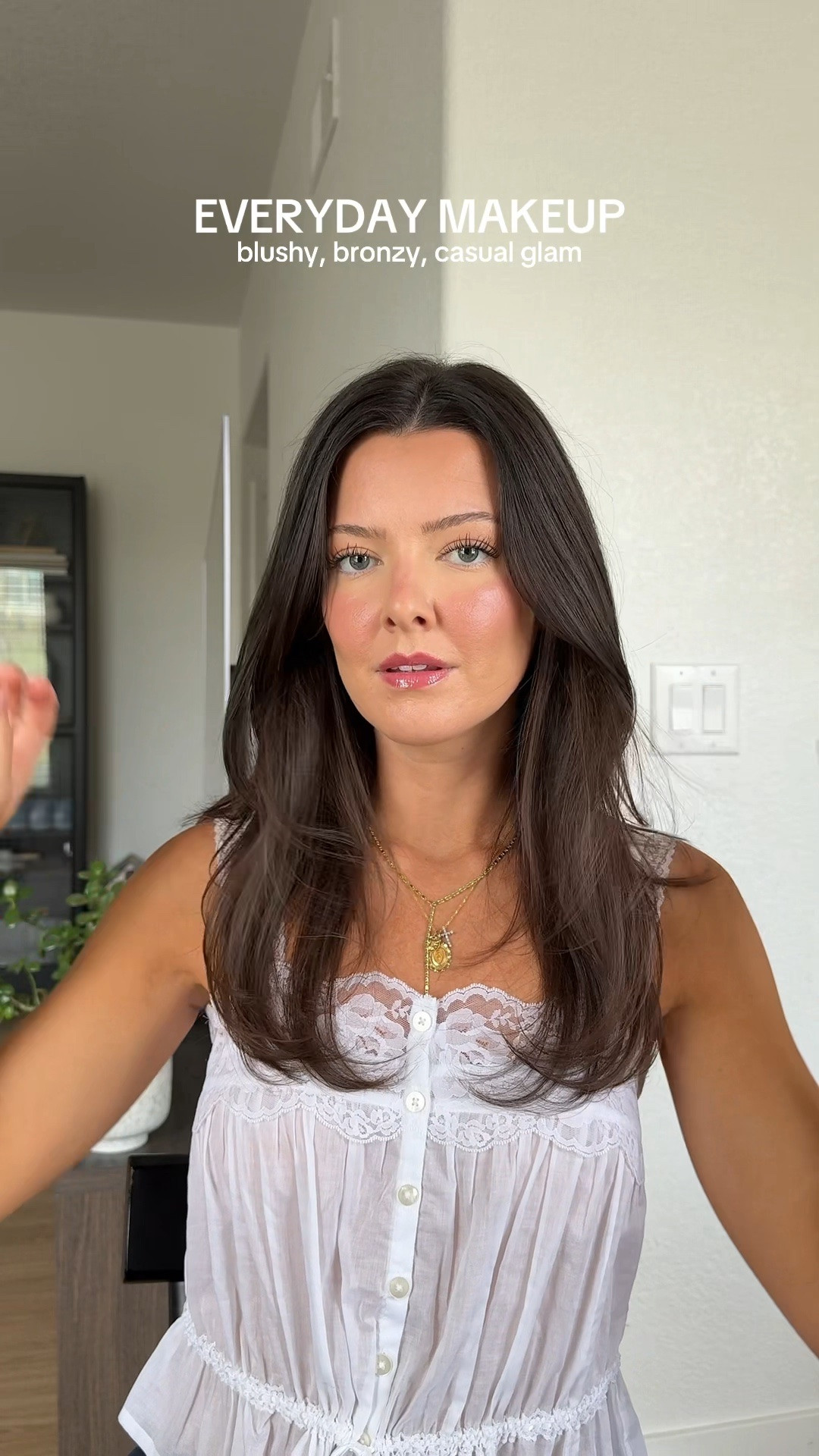 SHADES I USE:
FOUNDATION: 160
CC CREAM: fair light and light medium
CONCEALER: 2.3N
DRUGSTORE CONCEALER: 160
POWDER: rose
EYEBROW PENCIL: ash brown
MASCARA: very black
CONTOUR STICK: biscuit
BRONZER POWDER: chocolate soleil light
CREAM BLUSH: she’s wanted
OTHER CREAM BLUSH: summertime wine
GLOW PALETTE: universal
LIP LINER: pillow talk medium
PLUMPING GLOSS: dolly
CLEAR PLUMPING GLOSS: clear


Sephora sale, beauty products, summer makeup, makeup routine 

#LTKgrwm #LTKBeauty #LTKSeasonal