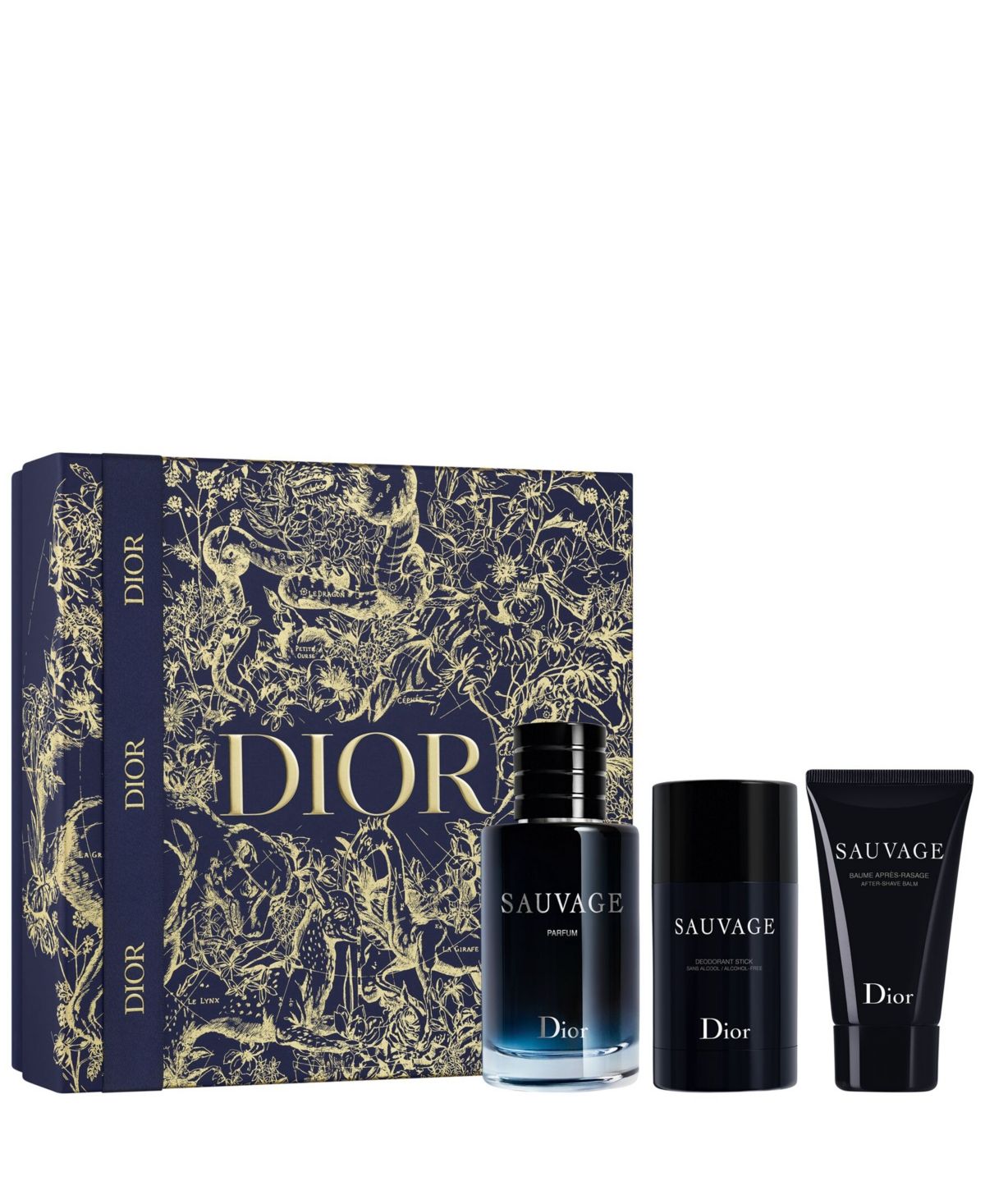 Dior Men's 3-Pc. Sauvage Parfum Limited-Edition Gift Set | Macys (US)