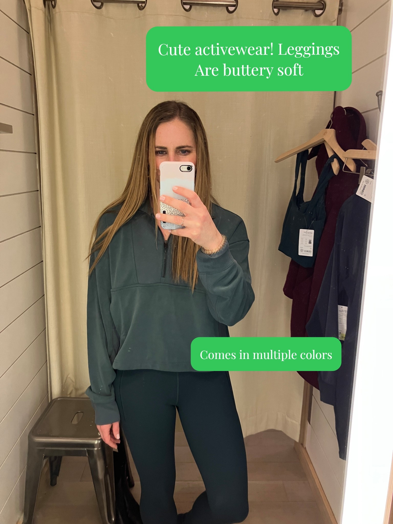 Looking for cute activewear? You must check out these leggings and quarter zip pullover! My husband got this for me for my birthday. The leggings are buttery soft and sooo comfy. All pieces come in multiple colors! 

#LTKActive #LTKdayinmylife #LTKfitnessgoals