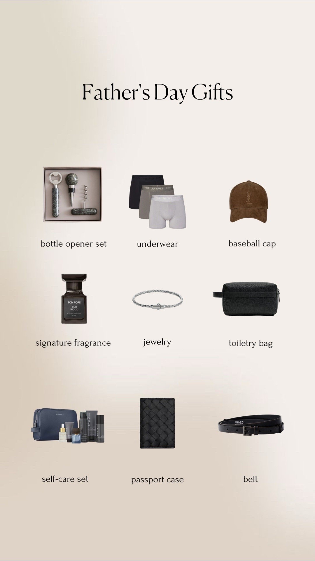 Father’s Day Gift Guide 🖤

#LTKeurope #LTKgiftguide #LTKherren