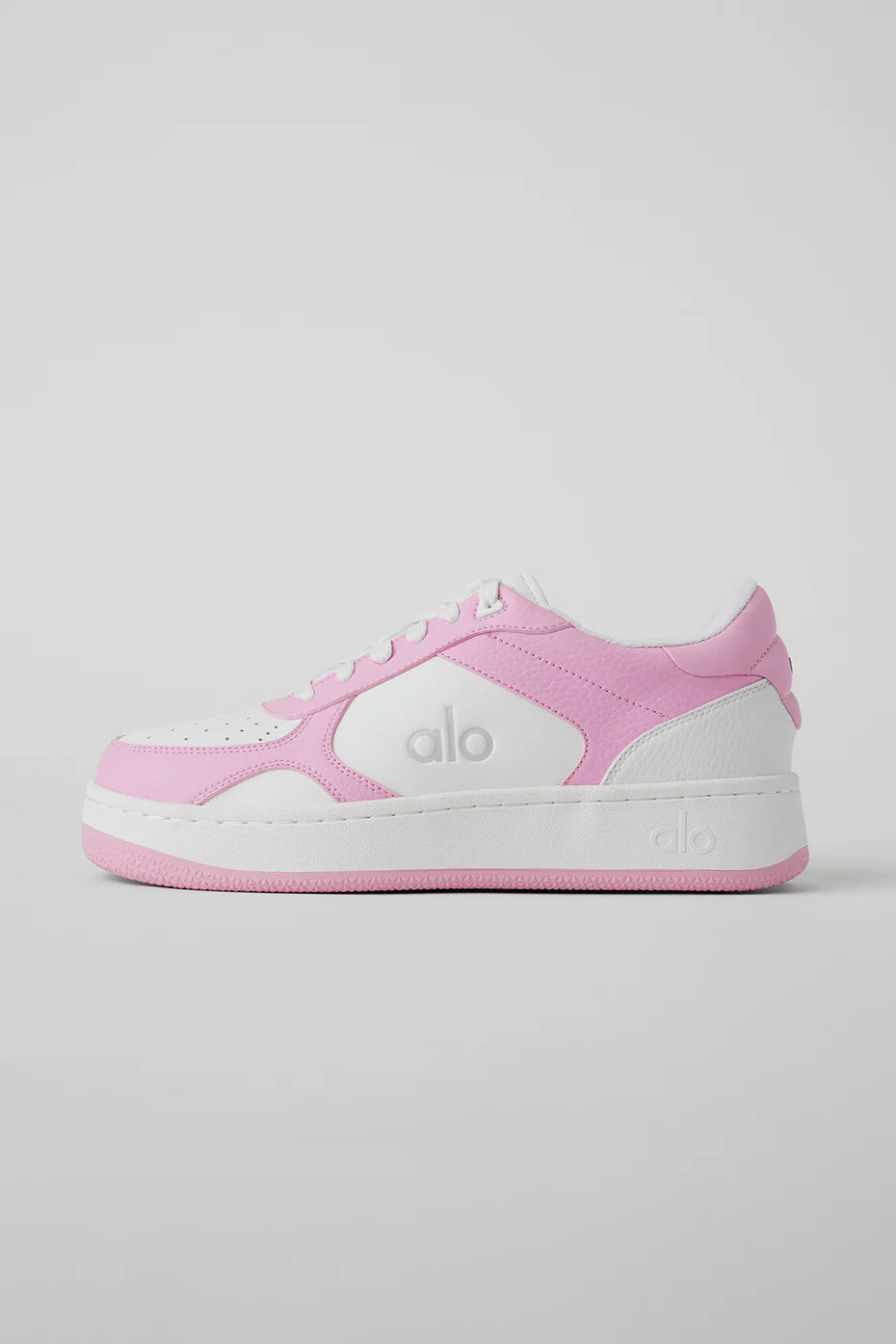 ALO Recovery Mode Sneaker in Pink/White, Size: 5.5M/7W | Alo Yoga (US)