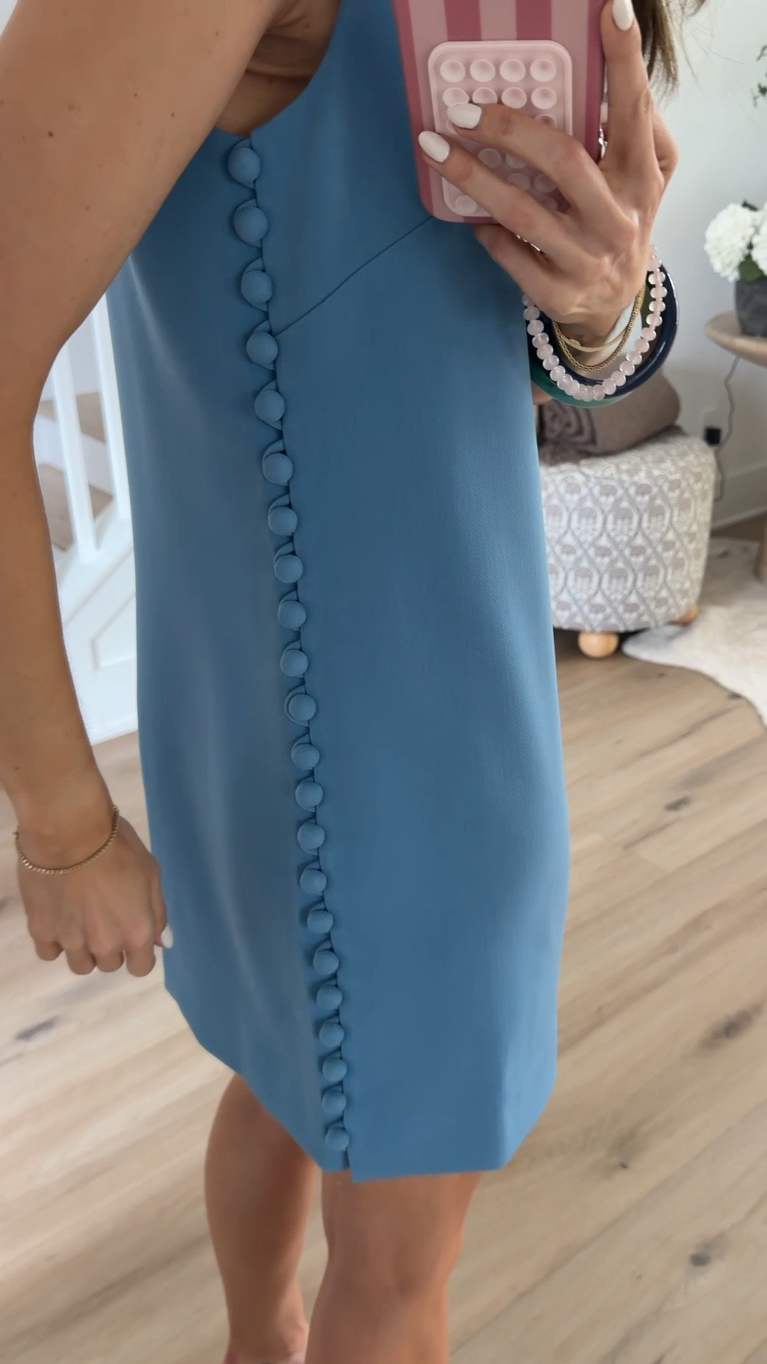 Gorgeous shift dress, look at the button details , I’m in 2

#LTKgrwm #LTKdayinmylife #LTKootd
