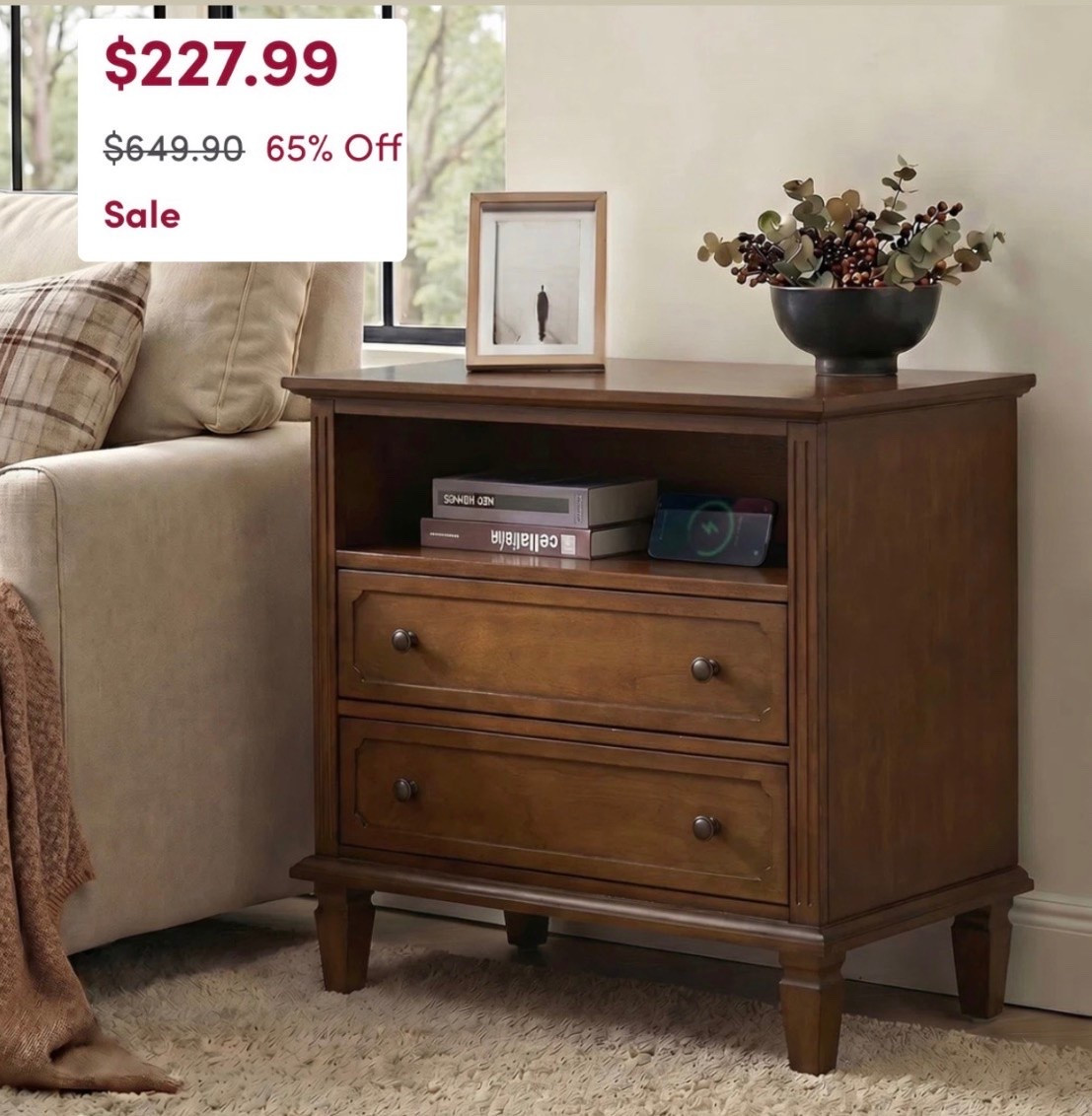 Such a cute nightstand and it’s on sale for such a good price!

#LTKHome #LTKSaleAlert