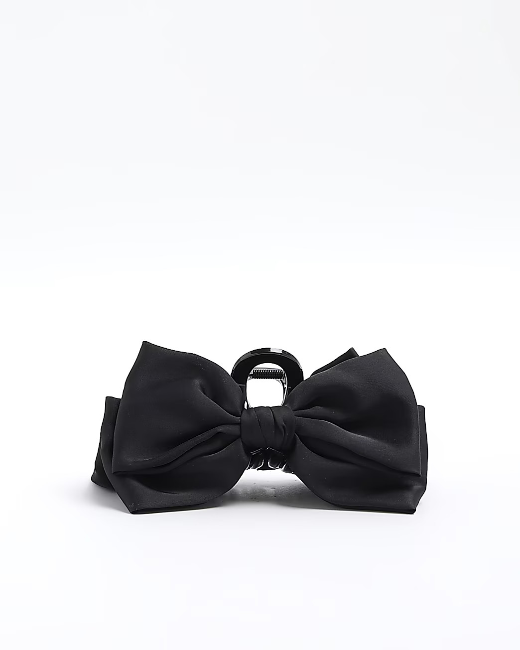 Black Bow Hair Claw | River Island (US)