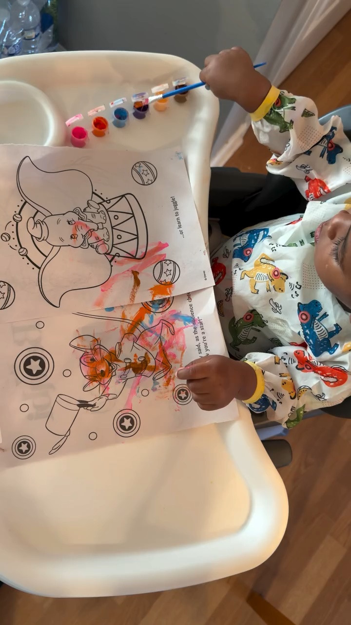 Little artist mode activated 🎨🤍
One thing about toddler activities… they don’t have to be complicated to be fun ✨
A smock, some acrylic paint, a paintbrush, and lots of imagination kept him busy and happy today 🥹

#LTKmomlife #LTKKids #LTKdayinmylife