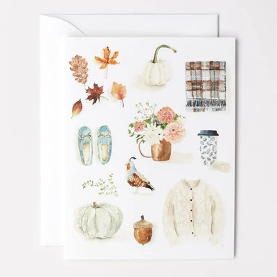autumn notecards | Emily Lex Studio