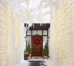 Snowball Rain String Lights | Pottery Barn (US)