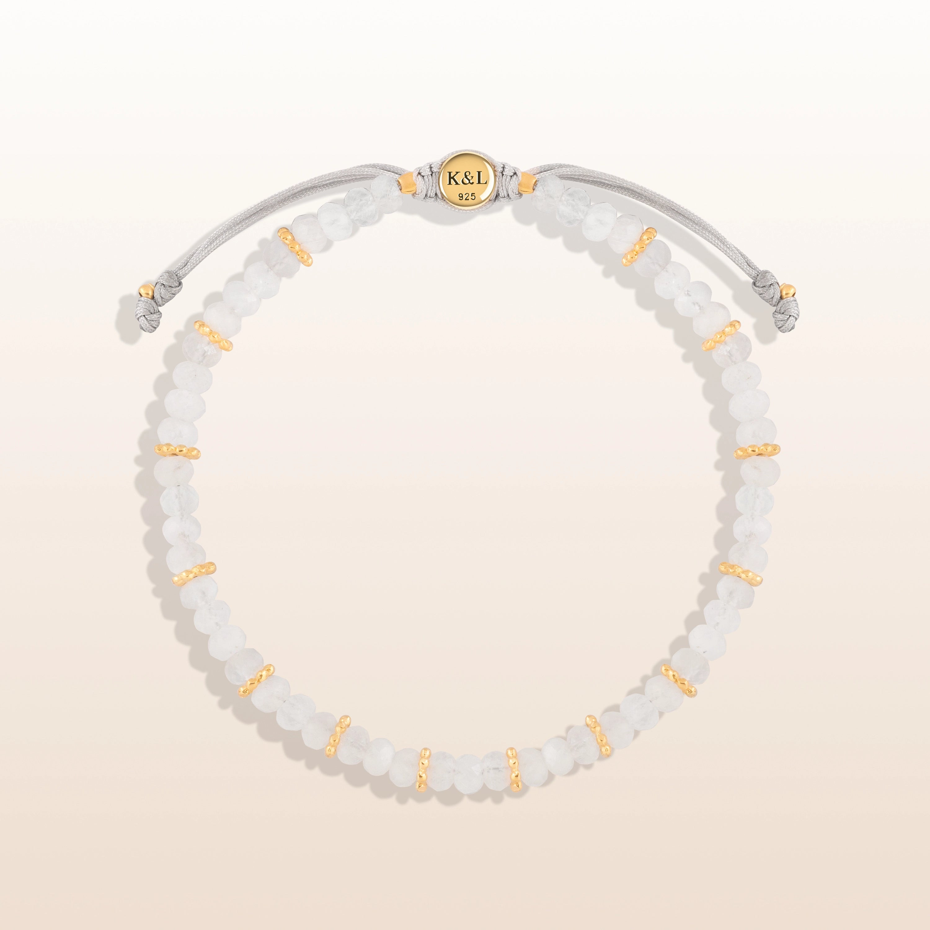 Divine Feminine Energy Moonstone Bracelet | Karma and Luck