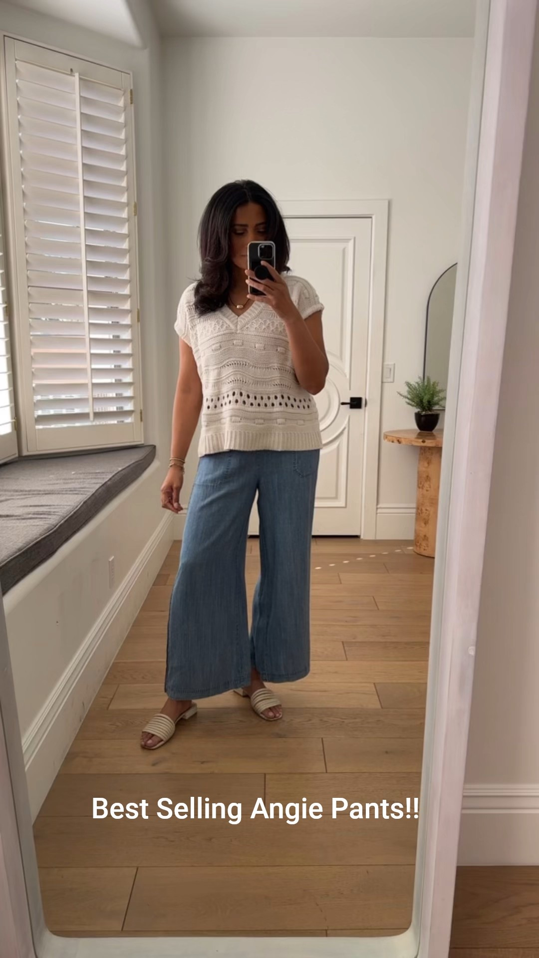 SPRING OUTFIT INSPO - grab these super comfy super soft pants when you don’t want to wear leggings or denim!! Paired with sweater poncho and sandals for an elevated casual look. All fit true to size.



#LTKWatchNow #LTKOver40 #LTKStyleTip