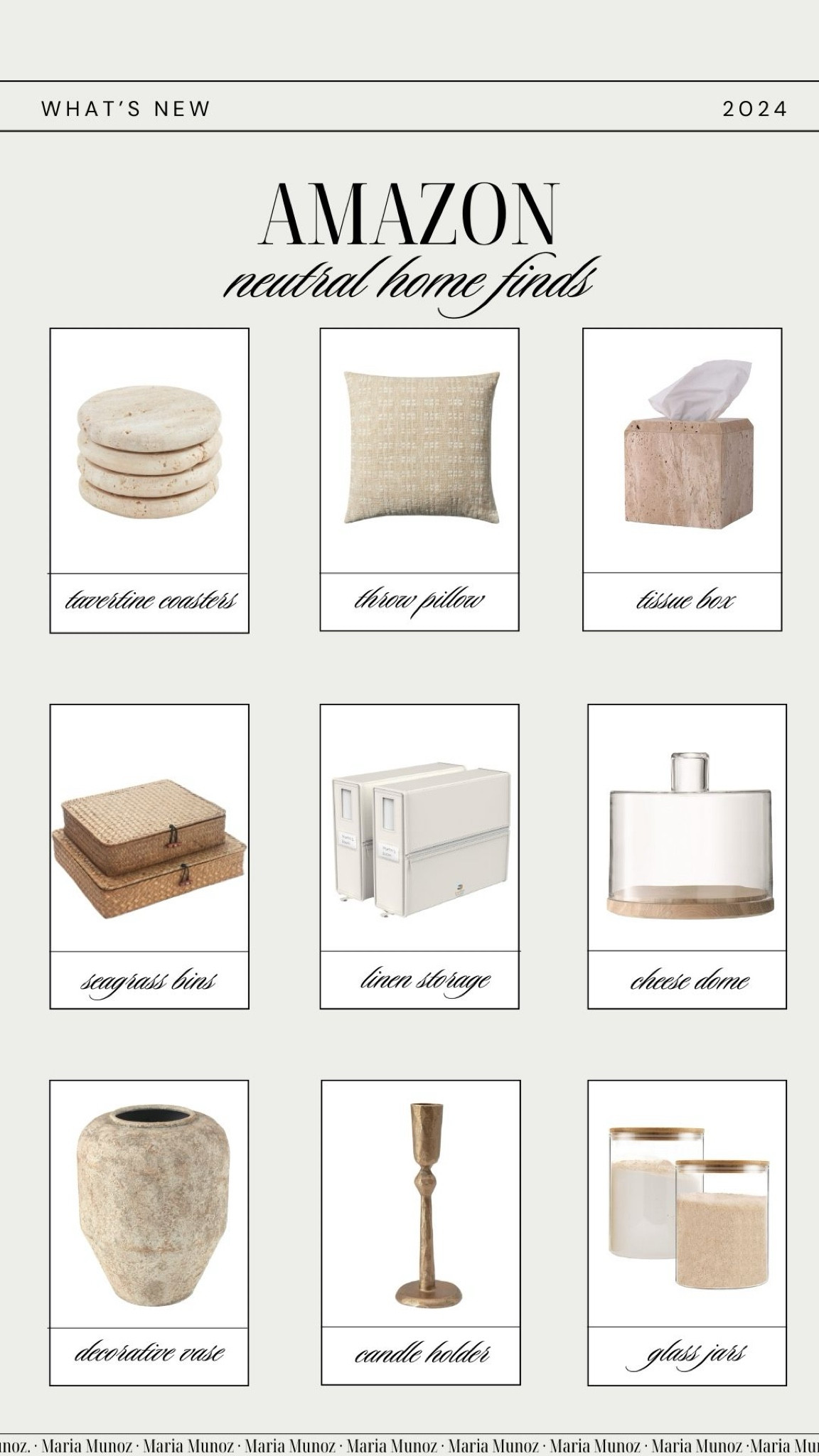 Comment SHOP below to receive a DM with the link to shop this post on my LTK ⬇ https://liketk.it/4H6qs

Amazon home finds on my Amazon storefront right now!  Sharing a ton of neutral home decor and other neutral home finds.  

#founditonamazon #amazonfinds #amazonhome #amazonhomedecor  #ltkhome #ltkfamily #ltkparties

#LTKHome #LTKSeasonal #LTKFamily