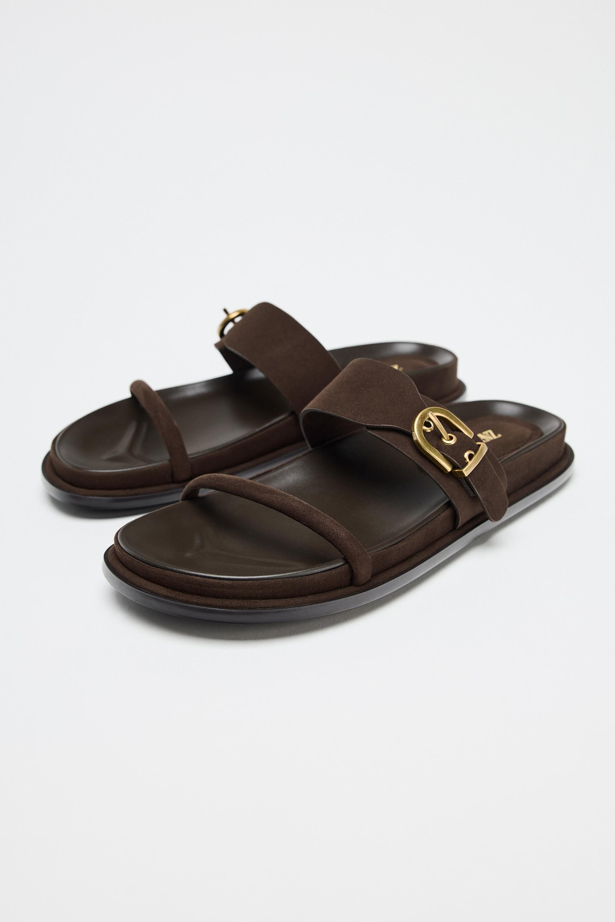 BUCKLE SANDALS | Zara UK