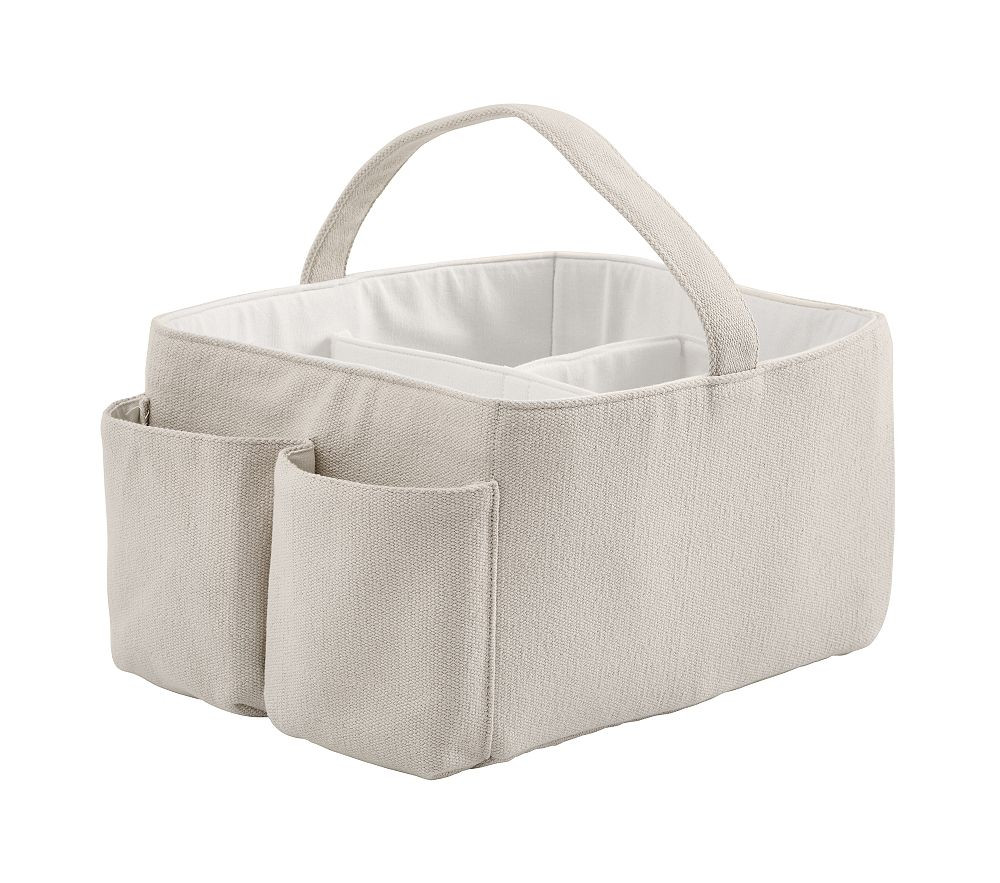 Parker Nursery Storage, Diaper Caddy, Oatmeal | Pottery Barn Kids