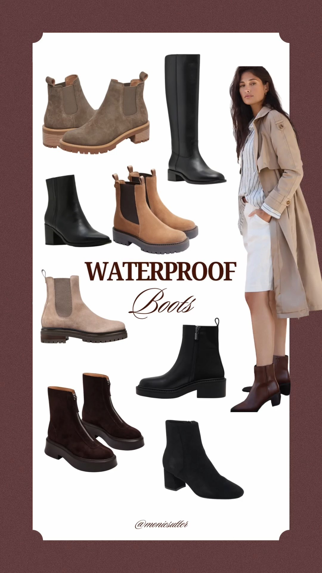 Waterproof boots that actually work on a 5’2 frame.
Comfortable for school drop-offs, errands, and everything twins throw at me — without looking bulky.
Linked my petite-friendly, mom-approved favorites.

Comment SHOP below to receive a DM with the link to this post on my LTK ⬇ https://liketk.it/5DOty #ltkseasonal



#LTKSeasonal #LTKPetite