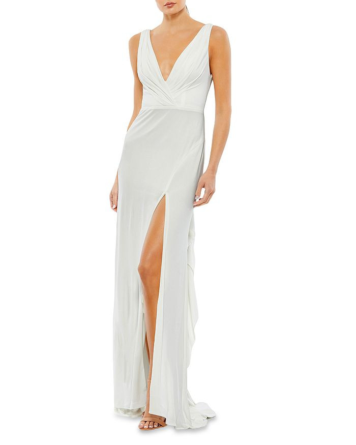 High Slit Sheath Gown | Bloomingdale's (US)