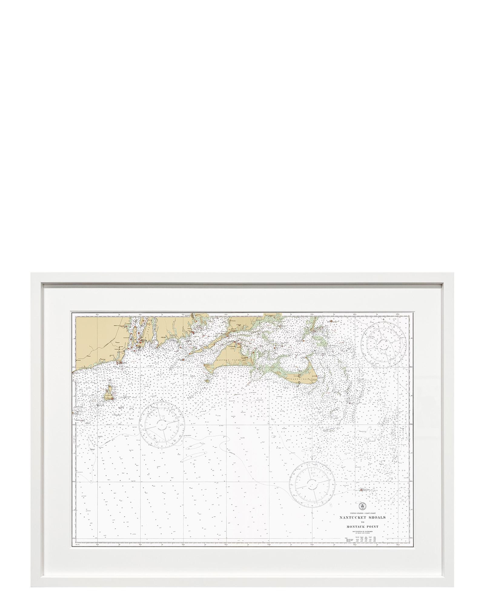 "Nantucket" Vintage Map | Serena and Lily
