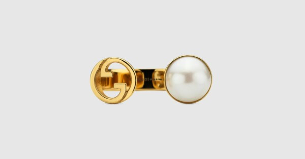 Gucci Blondie resin pearl ring | Gucci (US)