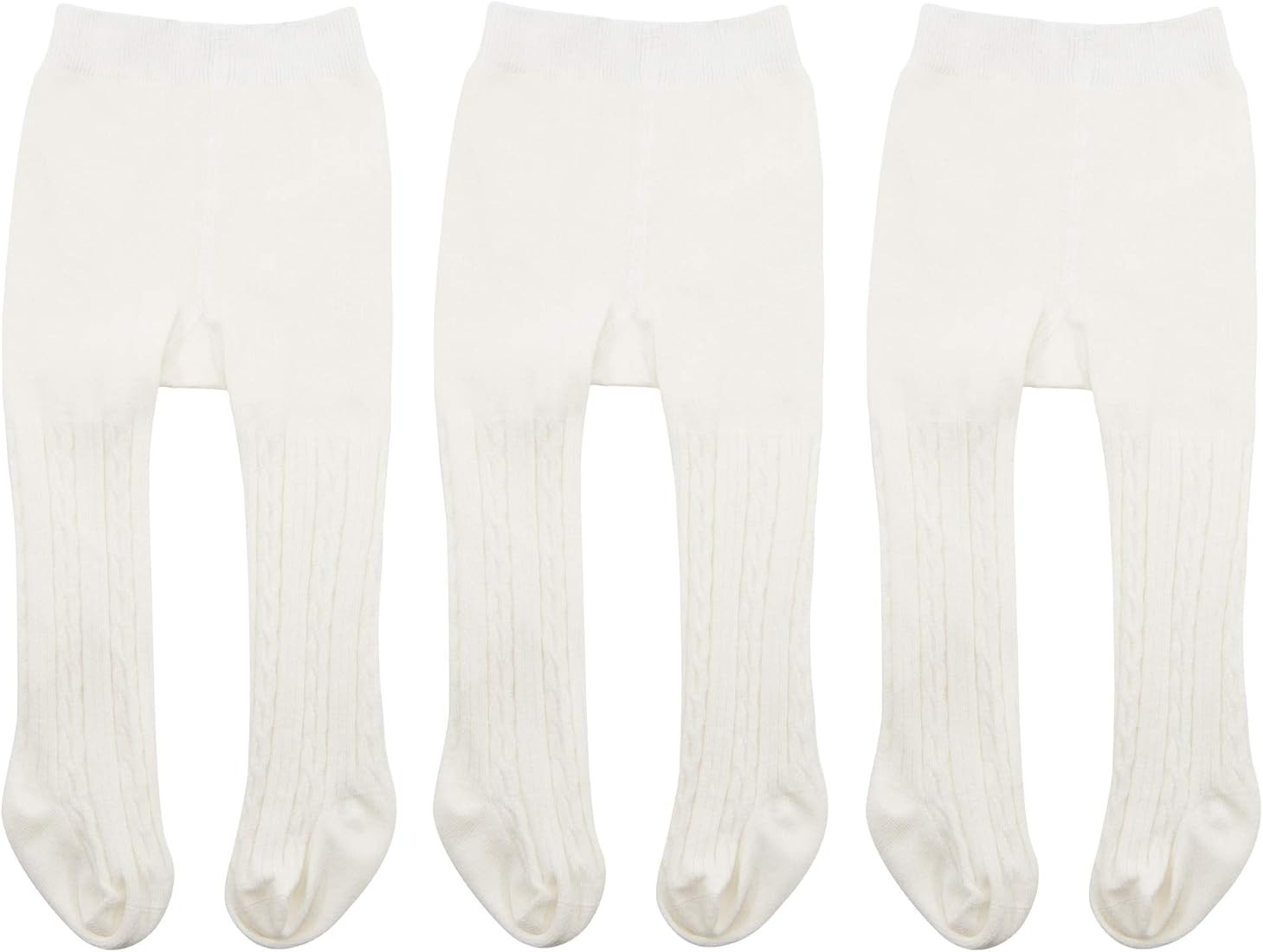 Zando Infant Soft Tights Toddler Seamless Leggings Tights for Baby Girls Winter Knit Warm Newborn Pa | Amazon (US)