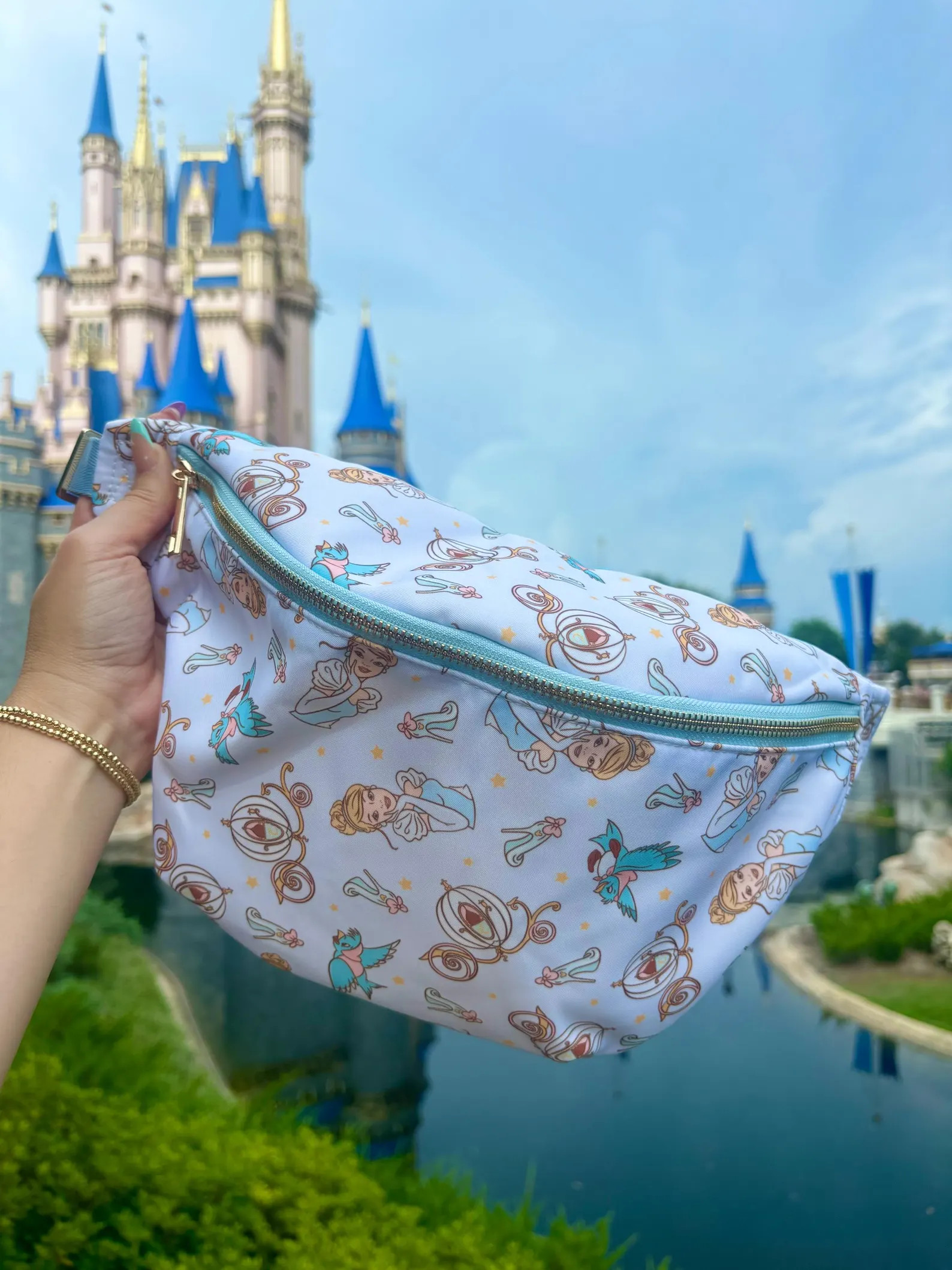 Princess Ella XL Belt Bag: Waterproof Theme Park Crossbody Bum Bag | Etsy (US)