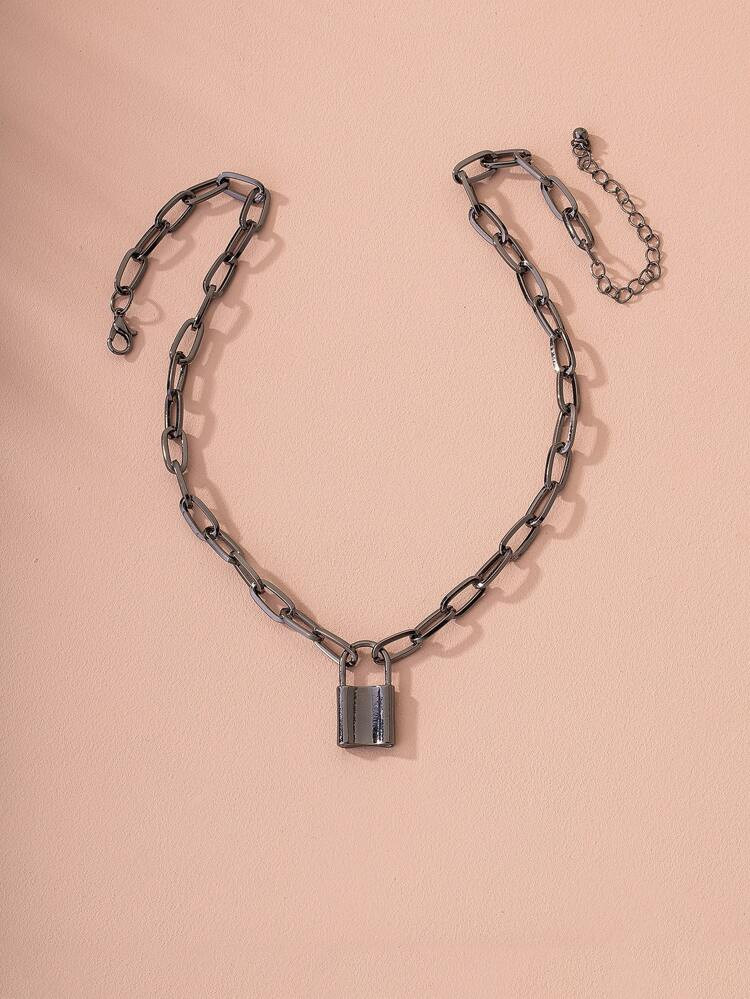 Lock Chain Necklace | SHEIN