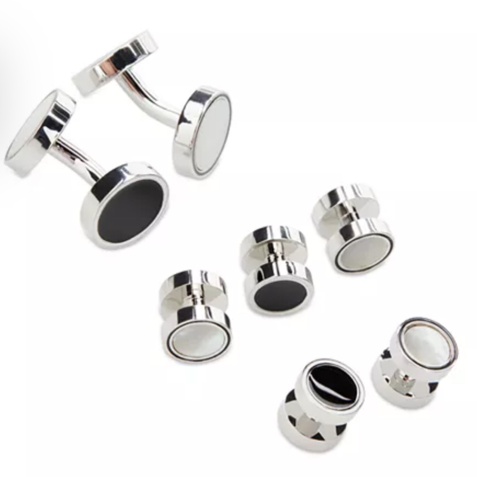 Men’s Reversible Stud Cufflinks Set. 
30% Off + $25 Off every $100. 
FREE Holiday Shipping 12/21 
Follow my shop: LTK RealBoringHousewife 
>Subscribe 
>Create Wishlist
>Click Notifications 🛎️


#LTKGiftGuide #LTKMens #LTKSaleAlert