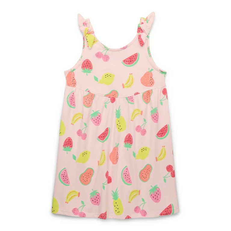 Garanimals Toddler Girl Printed Jersey Tank Dress, Sizes 12M-5T | Walmart (US)
