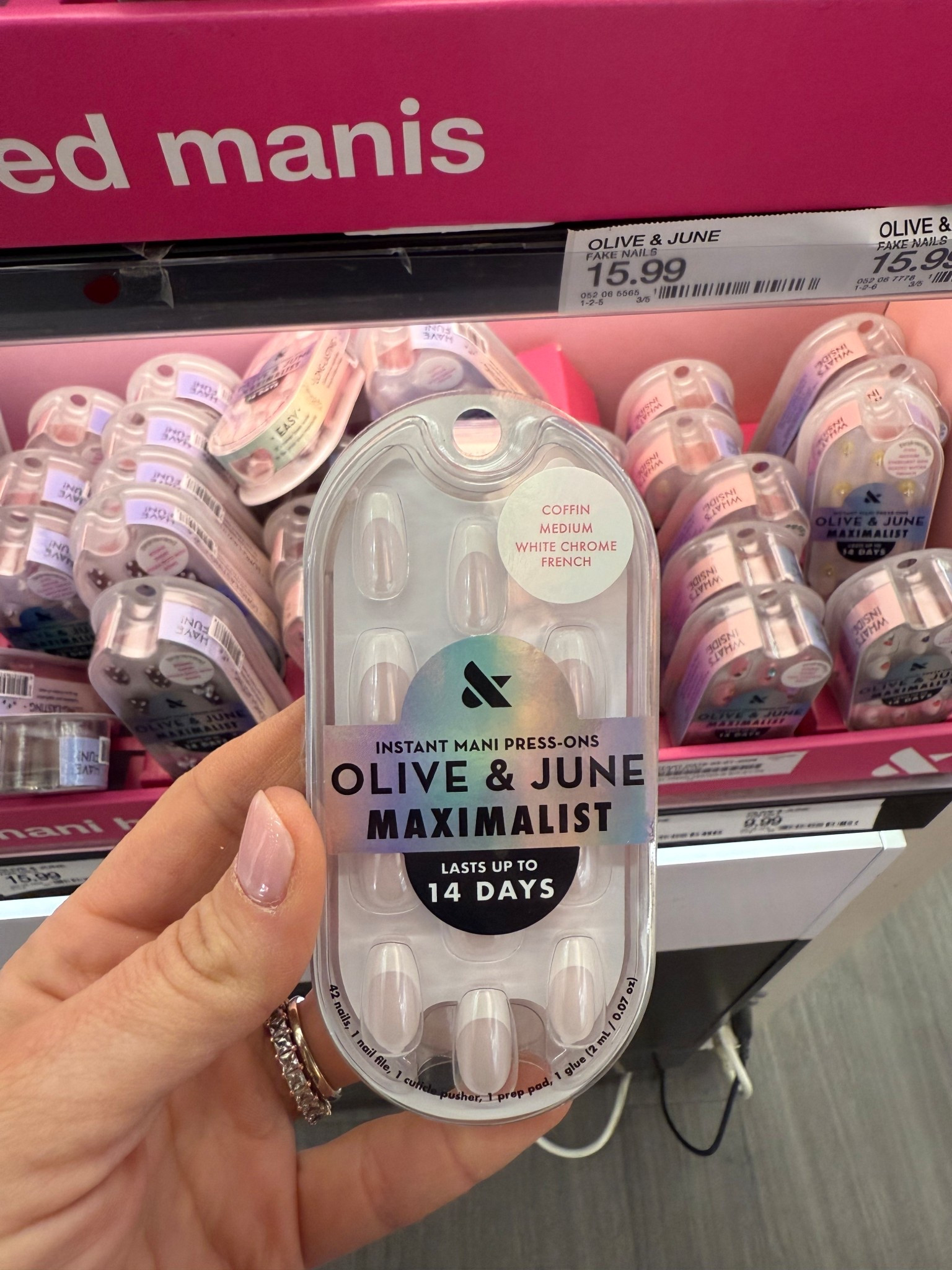 Target nails
Press on nails

#LTKFestival #LTKdayinmylife #LTKSeasonal