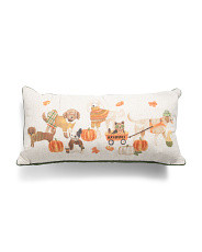 12x24 Harvest Dogs Embroidered Lumbar Pillow | Throw Pillows | Marshalls | Marshalls