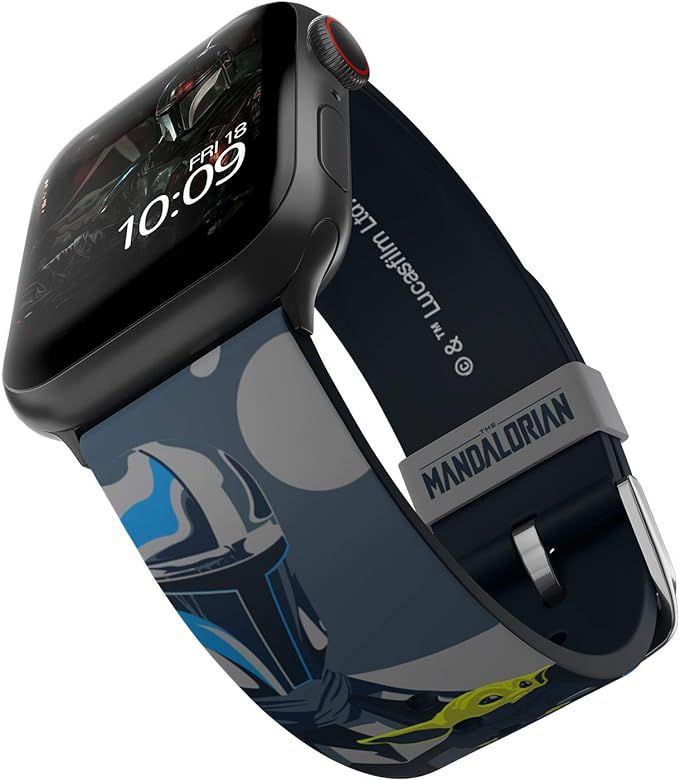 Star Wars: The Mandalorian - Beskar Armor Smartwatch Band – Officially Licensed, Compatible wit... | Amazon (US)