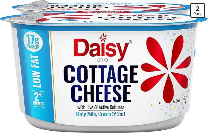 Daisy Brand Single Service Twin Pack 2% Cottage Cheese, 10.6 Oz (Pack Of 2) | Amazon (US)