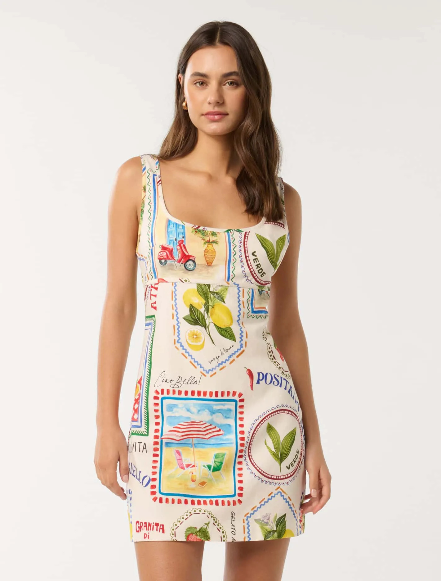 Hadley Cutout Ruched Back Mini | Forever New (AU)